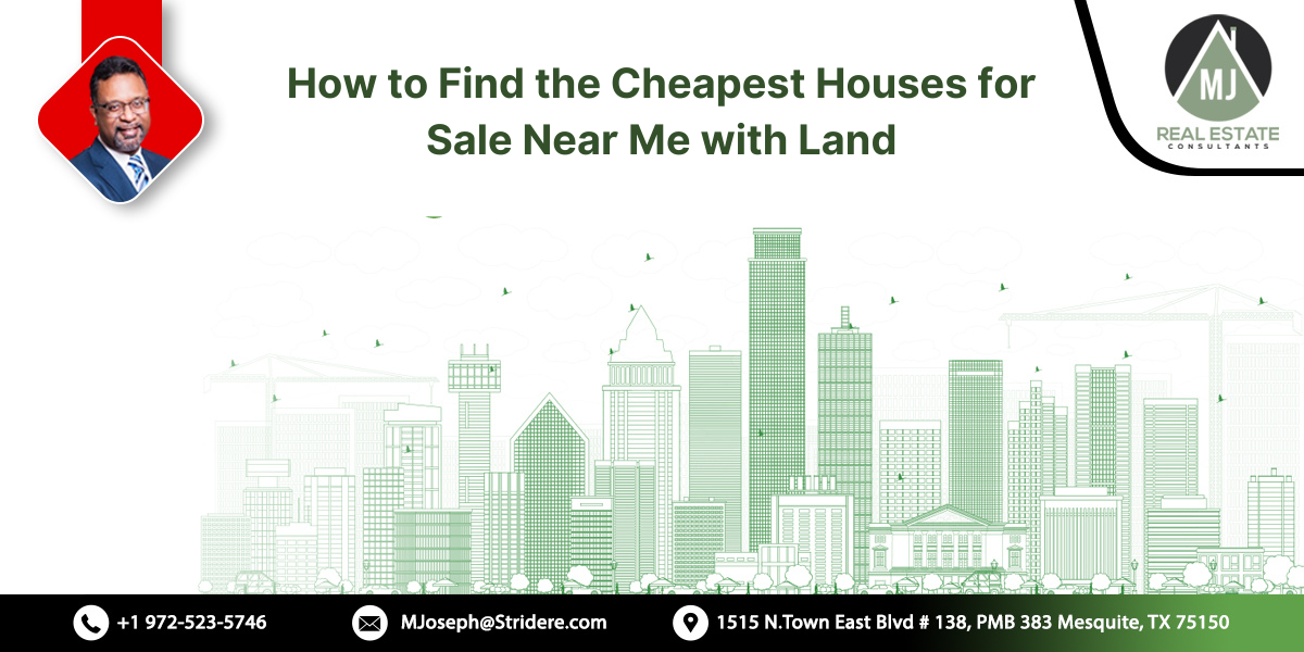 Cheap Houses for Sale Near Me with Land