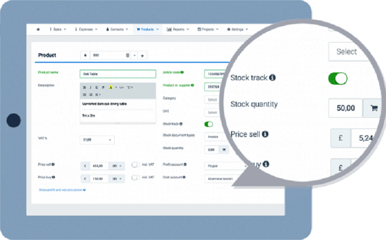 stock-management software