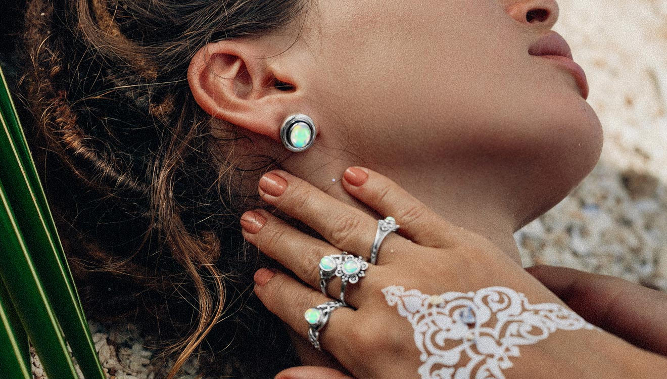 Opal Ring & Earring and Opal Jewelry