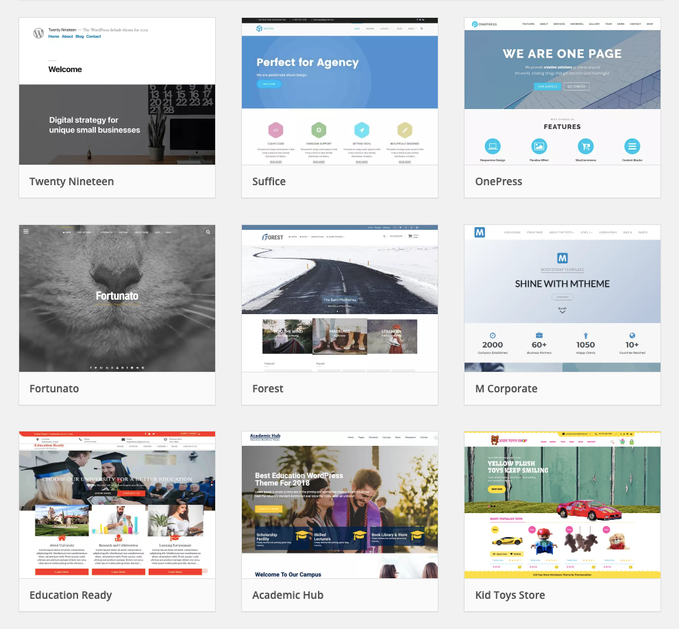 wordpress theme