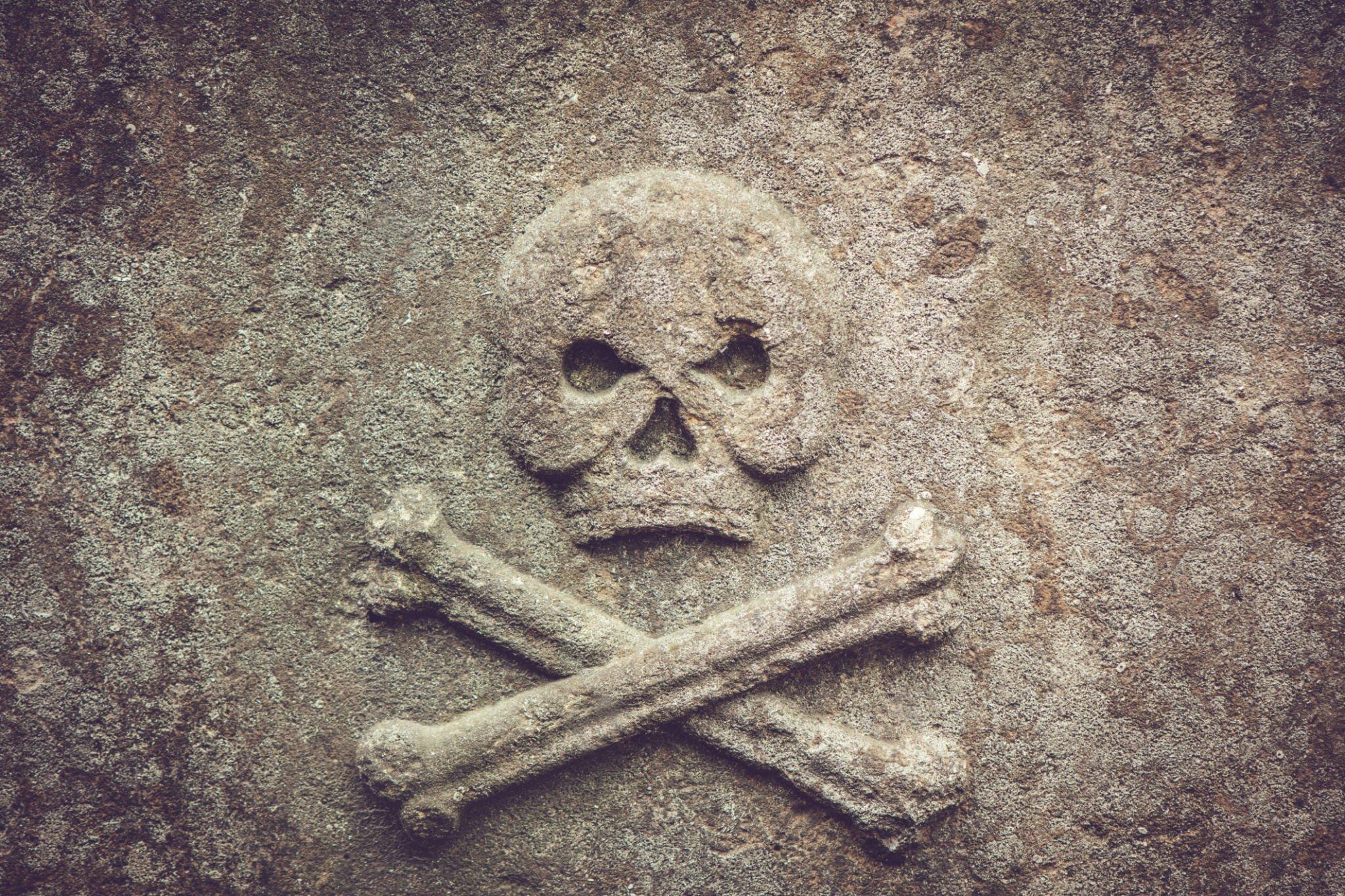 Skull Gravestone
