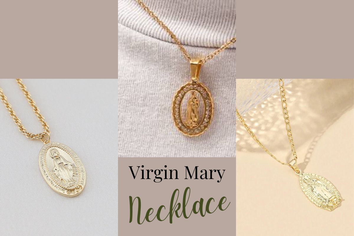 Virgin Mary Necklace